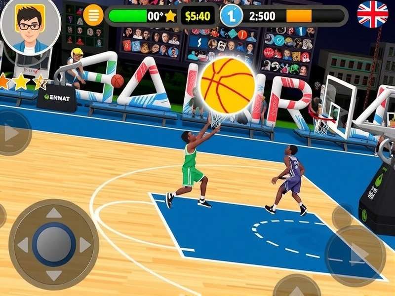 Basket Blitz Curry Dunkers gameplay screenshot